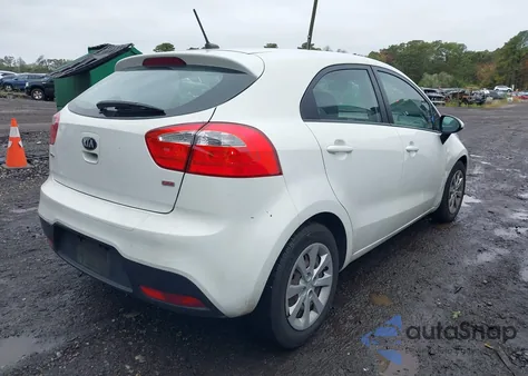 2013 Kia Rio Lx из США, поврежденный, VIN KNADM5A33D6248786